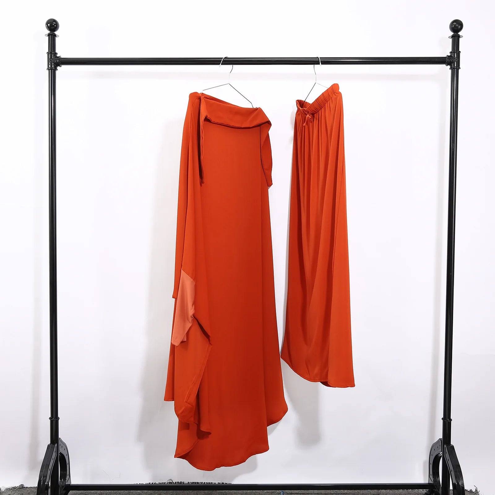 Abayas du Ramadan pour femmes musulmanes, ensemble de 2 pièces, robe Hijab, vêtement de prière, Abaya, longue tiens imar, robe arabe, vêtements islamiques