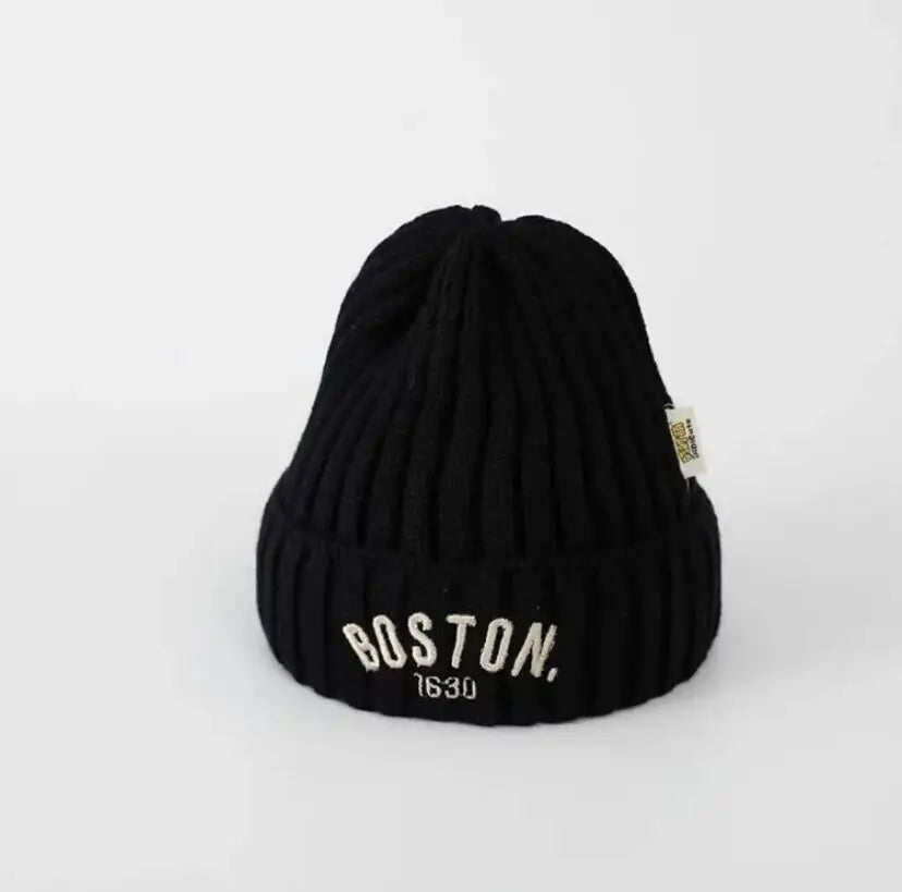 Chapeau de Protection en Laine pour Bébé, Épais et Chaud, Version Coréenne, Cadeau d'Hiver pour Enfant