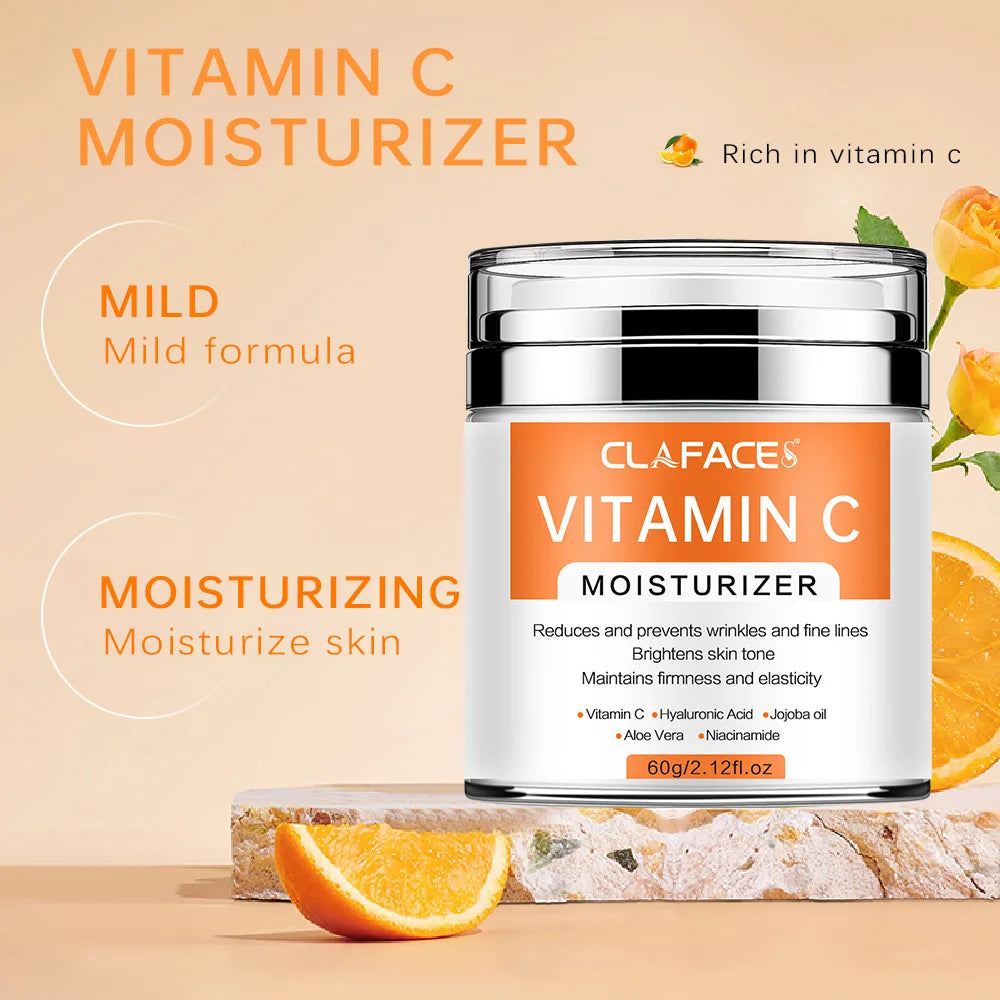 Crème pour le visage au rétinol Anti-rides Anti-âge hydratant acide hyaluronique vitamine C crème pour le visage soins de la peau crèmes blanchissantes pour le visage