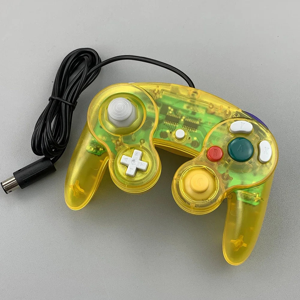 Joystick portatif filaire pour contrôleur NGC, pour nintendo pour manettes Gamecube, accessoires de jeu, livraison directe