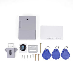 Serrures électroniques intelligentes, serrure d'armoire à capteur Invisible, serrure de porte intelligente numérique, carte IC EMID pour tiroir, quincaillerie d'armoire