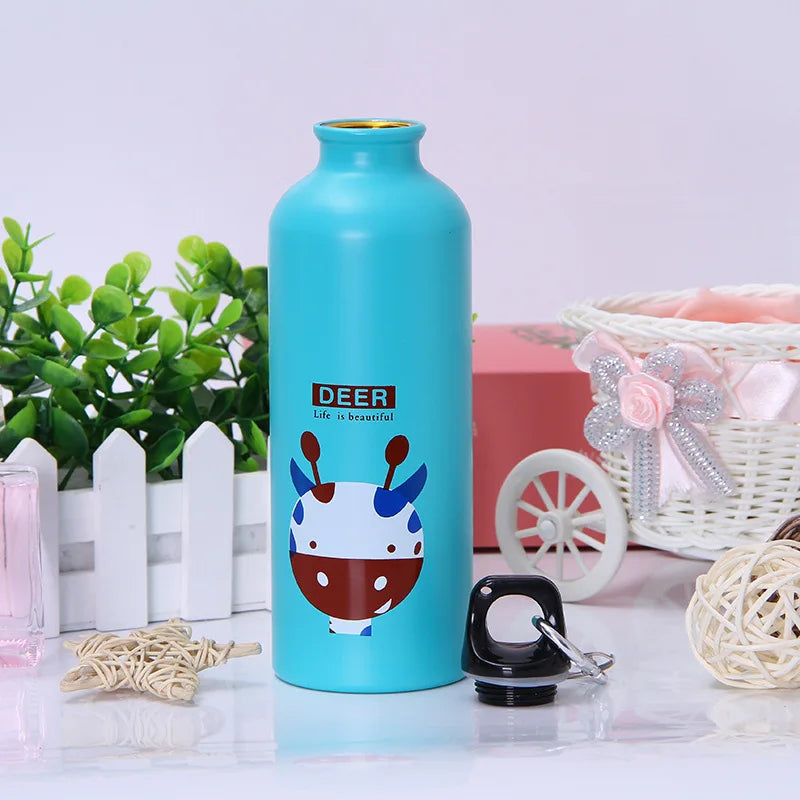 Bolttle Belle Animaux Cadeau Créatif En Plein Air Portable Sports Cyclisme Camping Randonnée Vélo École Enfants Bouteille D'eau