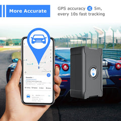 Traqueur GPS de précision de 5 m antivol de véhicule de suivi à distance pour le bétail de moto de camion de voiture avec un abonnement abordable