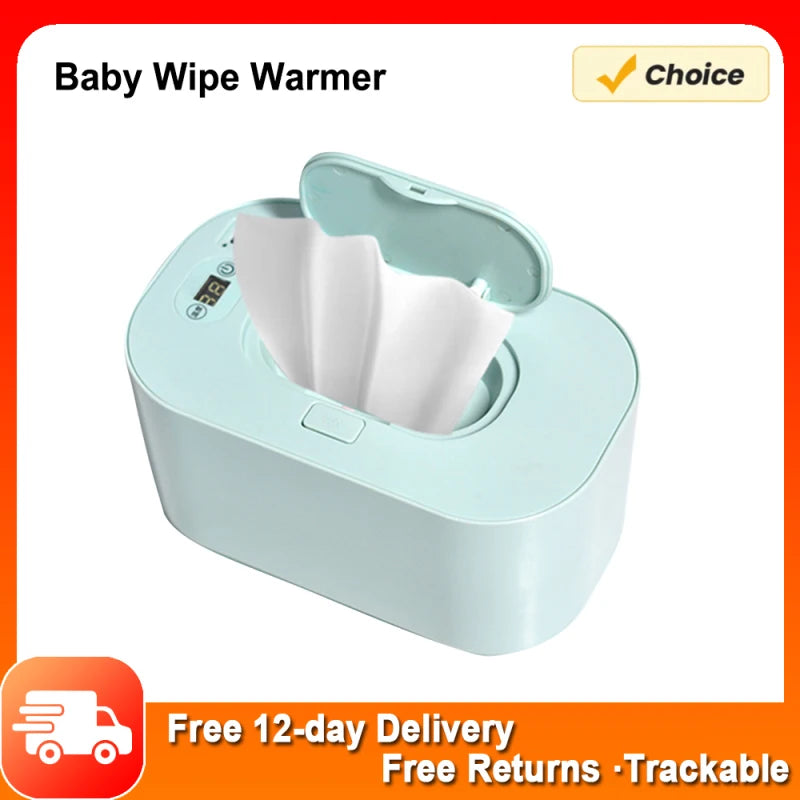 Chauffe-lingettes avec affichage numérique pour bébé, grande capacité, distributeur USB 62, chauffage à température réglable