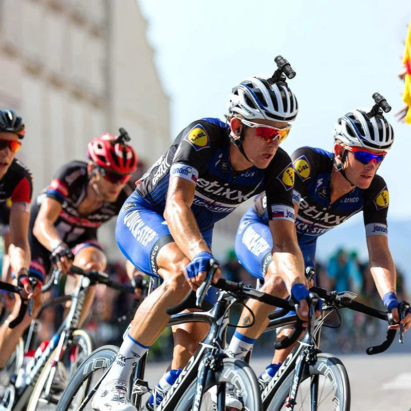 Caméra de casque de vélo de sport étanche, caméra de casque de vélo de course, haute résolution, objectif ultra grand angle, 4K HD, 1080P, 30 ips