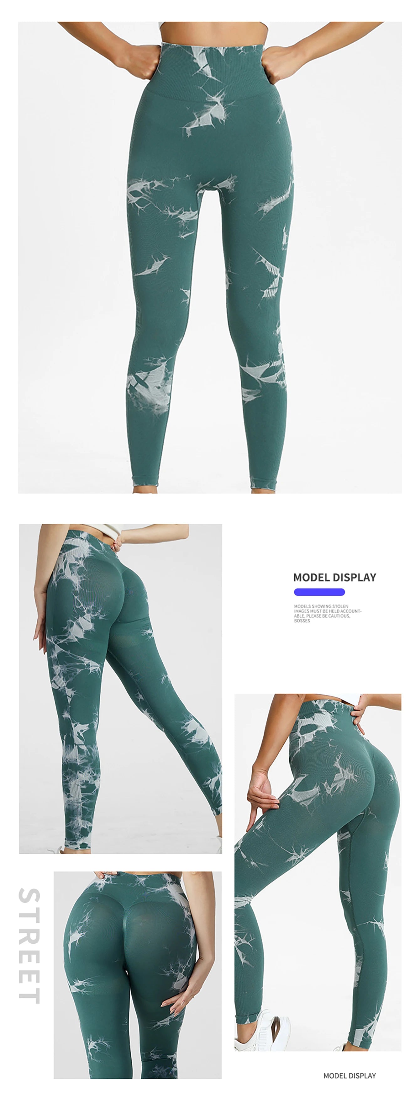 Aught Dye-Leggings de yoga taille haute sans couture pour femmes, pantalons de sport, collants push-up, vêtements de sport, entraînement de fitness, nouveau, 2024