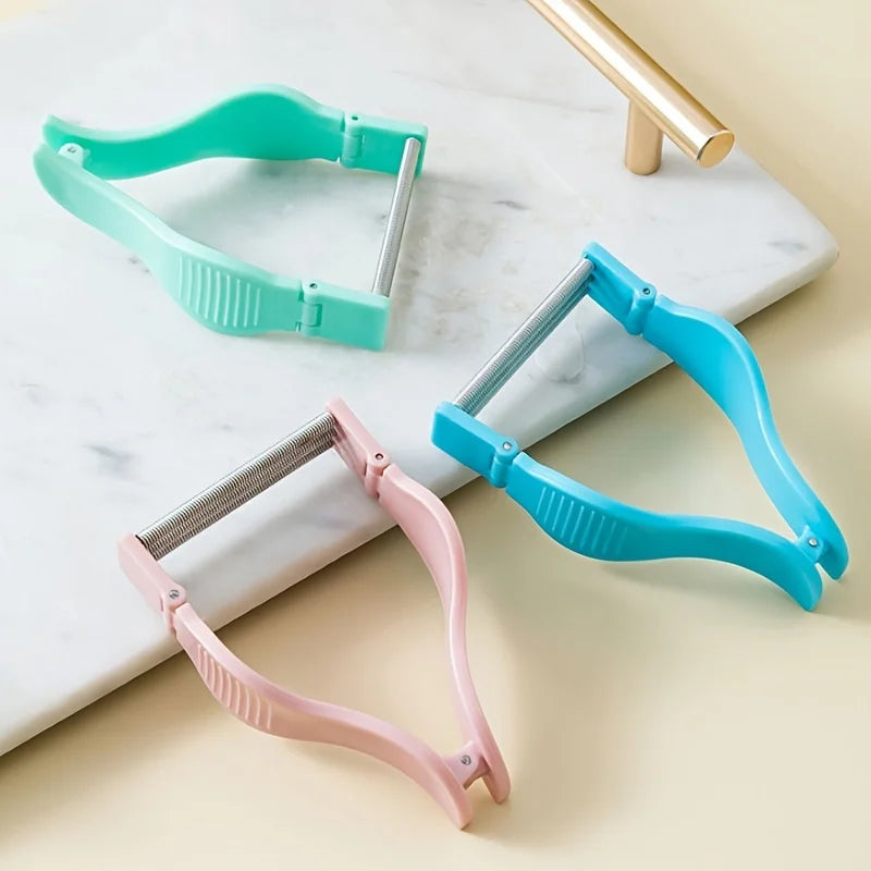 1 pièces épilateur Facial à main rouleau à ressort sûr femmes épilation du visage épilateur soins du visage masseur beauté épilateur outil