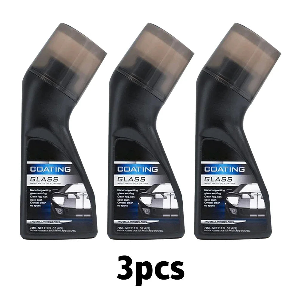 Agent Anti-buée pour moto, essuie-glace pour lentille de casque, rétroviseur, liquide en verre, Spray répulsif pour pare-brise, accessoires de voiture