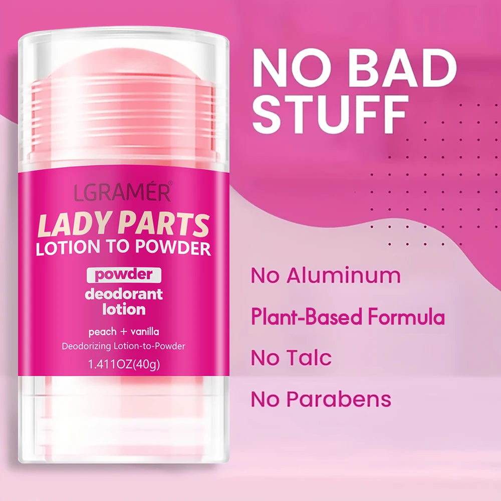 Dissolvant d'odeurs corporelles, bâton anti-transpirant, déodorant pêche, élimination des aisselles pour femmes et hommes, bâton déodorant miel pêche 40g