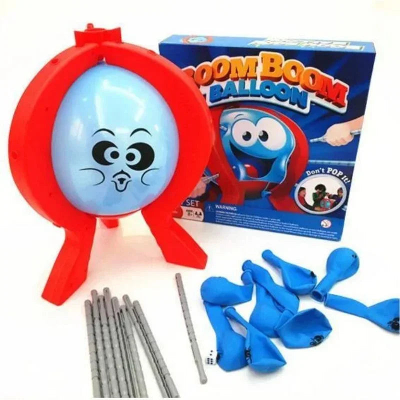 Balloon popping game, exploding balloon games, party games, fun family toy, board games, sticks for kids, fun family stick game