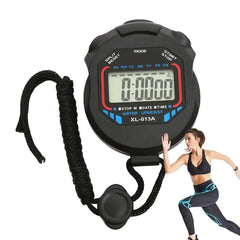Chronomètre de Sport portatif, 1 pièce, compte à rebours, affichage numérique, chronomètre LCD, minuterie de comptage, minuterie de Fitness