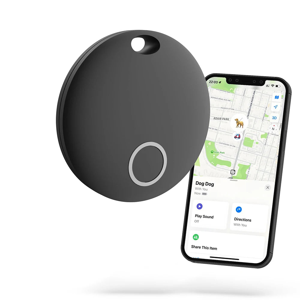Find My Lost Tracker pour clé de voiture, localisateur de porte-bagages, longue durée de vie de la batterie, anti-perte, intelligent, iOS (uniquement)