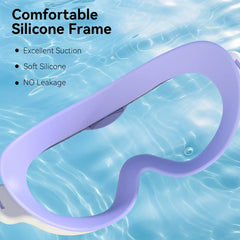 Lunettes de natation pour enfants, grand cadre, sans fuite, étanche, vue large, Vision claire, Anti-buée, Anti-UV, réglable rapide, pour enfants de 3 à 15 ans