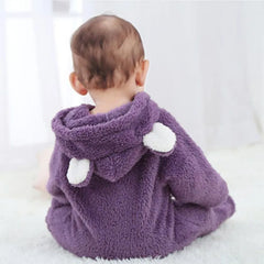 Nouveau-né bébé barboteuses hiver chaud polaire Bebe garçons fille Costume infantile filles vêtements Animal ensemble bébé combinaisons tenue de noël
