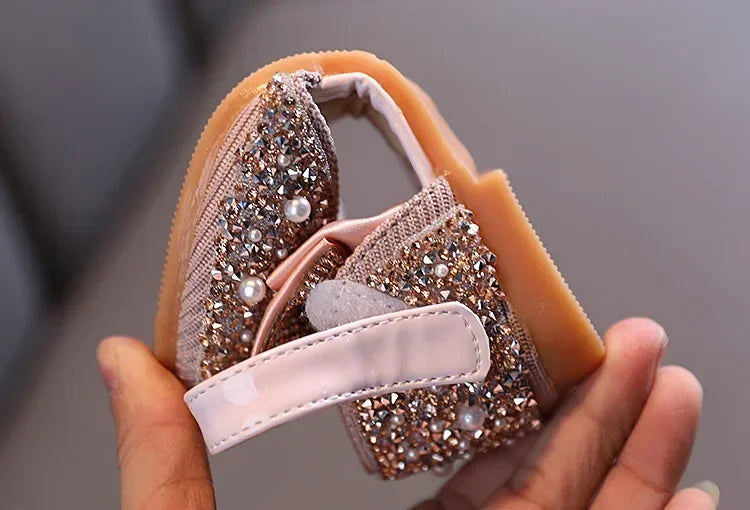 Sandales enfant en bas âge fille chaussures pour enfants perle strass brillant enfants chaussures bébé filles chaussures filles string sandales