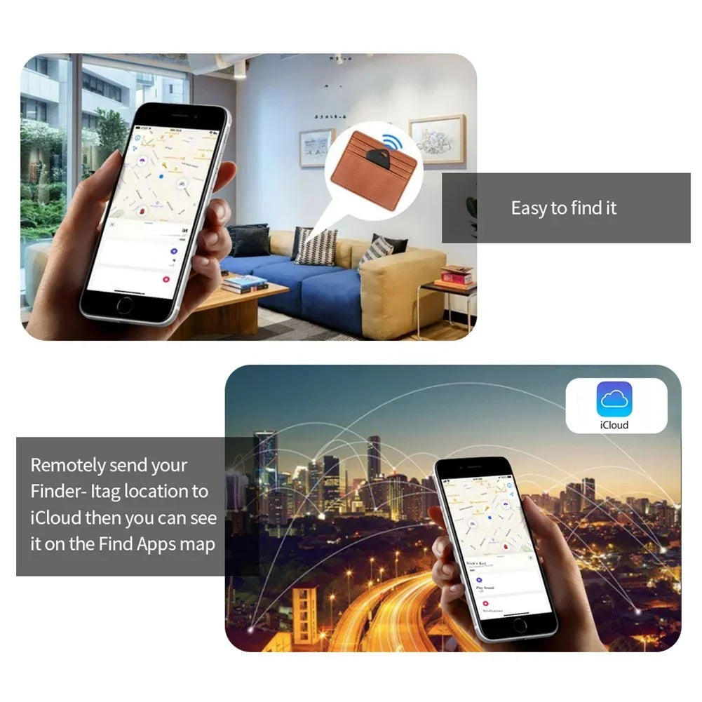 Le traceur GPS Bluetooth intelligent fonctionne avec Find My APP dispositif de rappel Anti-perte sans fil pour localisateur d'iphone clé enfants Finder