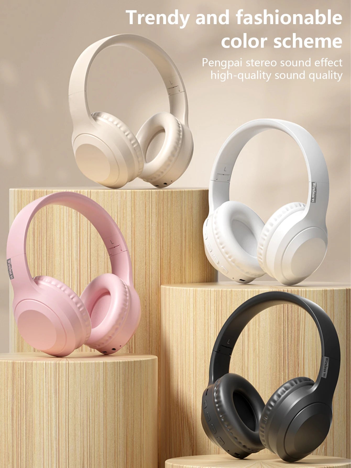 Casque casque sans fil Bluetooth, Jerry 5.0, longue portée, casque sans fil pour jeux de jeu, faible latence
