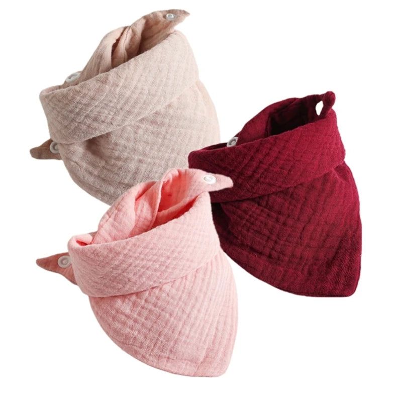 Bavoirs Bandana pour bébé, bavoirs bave pour garçons filles, bavoirs dentition unisexes, confortables absorbants, pour