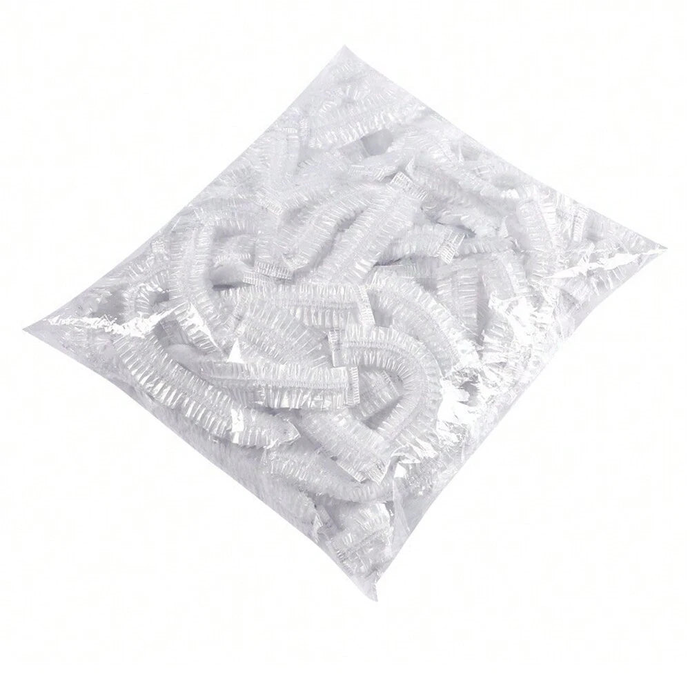 Couvercles de stockage d'emballage alimentaire réutilisables, 100 pièces, sacs pour bol, plaque élastique, couvercle en Silicone, fruits de cuisine, joint de conservation des frais en plastique