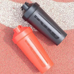 Bouteille Shaker de 600ml, bouteille en plastique Shaker de protéines de 20oz, bouteille de Fitness Portable pour les amateurs de Fitness et les athlètes