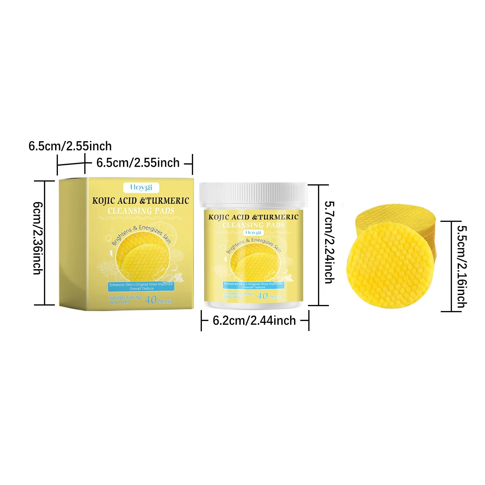 Nettoyant au curcuma, contrôle de l'huile, élimination des taches foncées, Anti-acné, nettoyage en profondeur, rétrécissement des pores, crème hydratante à la vitamine C