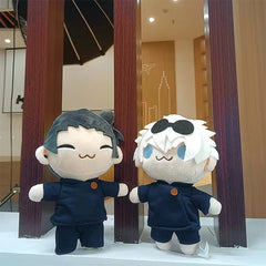 New Jujutsu Kaisen Hand Puppet Plush Toys Cute Soft Plush Gojo and Geto Pillow Dolls for Children's Birthday Christmas Gift