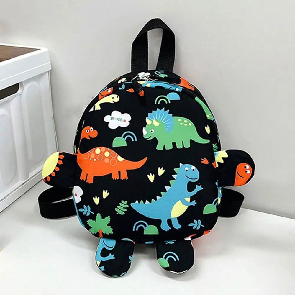 Sac à dos en nylon de dinosaure de dessin animé animal de maternelle, cartable pour enfants, petits sacs Kawaii d'école pour garçons et filles