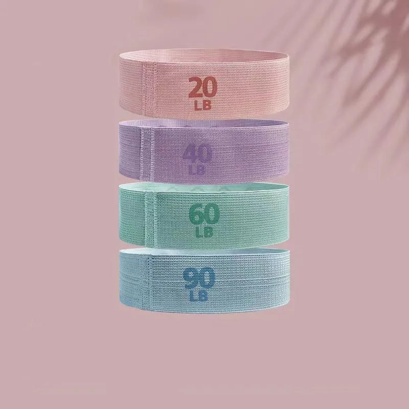 Bandes élastiques en tissu bandes de résistance de forme physique Yoga Pilates bandes d'extension de cercle de hanche boucles d'entraînement de gymnastique équipement d'entraînement de Yoga