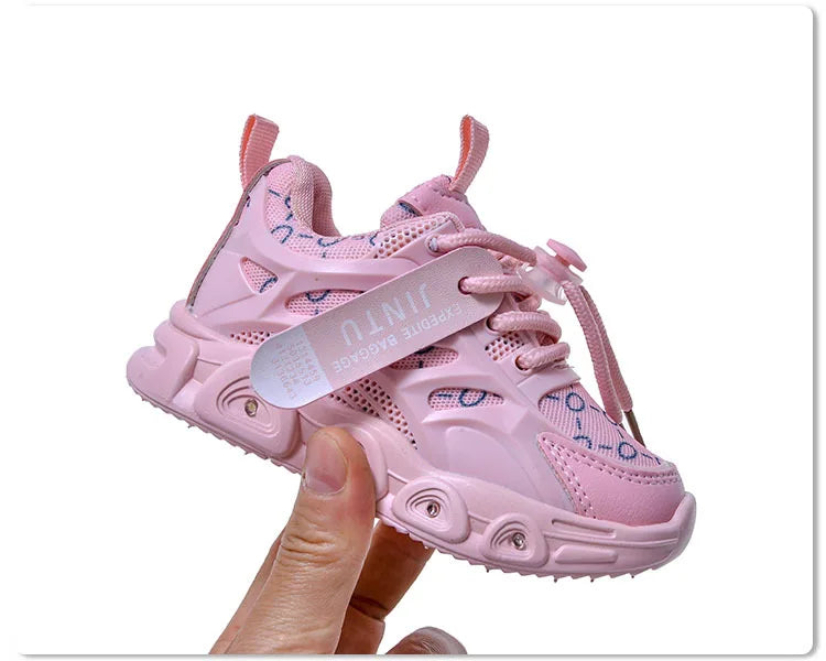 Enfants baskets 2025 printemps nouvelle fille Sneakers1-6 ans décontracté LED enfant chaussures mode filles chaussures chaussures De créateur Tenis De Mujer