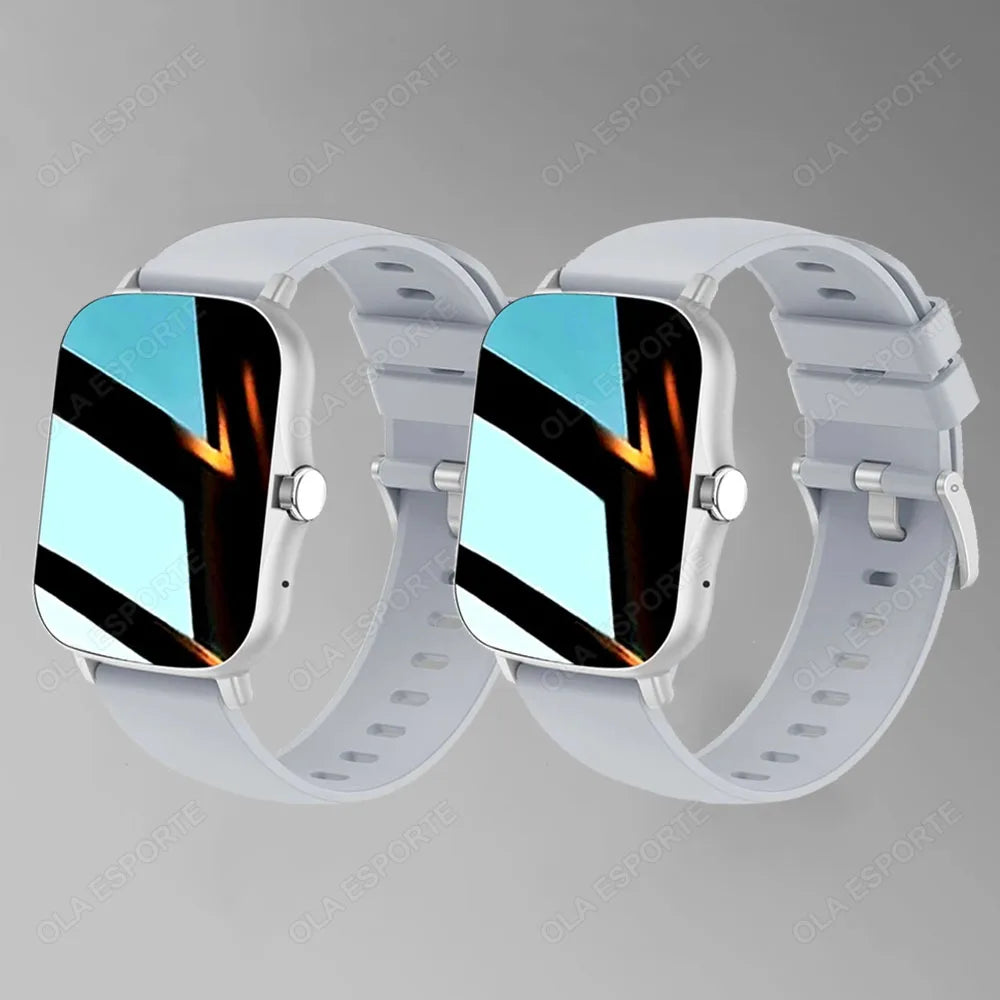 2025 nouvelle montre intelligente hommes femmes cadeaux 1.83 ''écran tactile complet Sport Fitness Tracker Smartwatch hommes BT appels numérique smarthwhatch