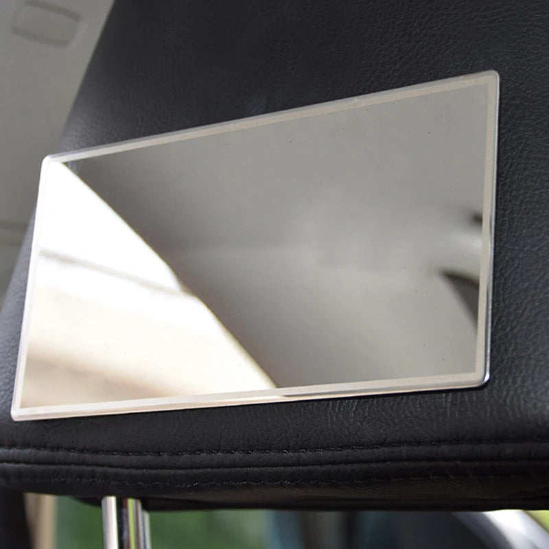 Miroir de maquillage de voiture en acier inoxydable, Portable, pare-soleil automatique, miroirs HD, miroir intérieur de voiture, style universel