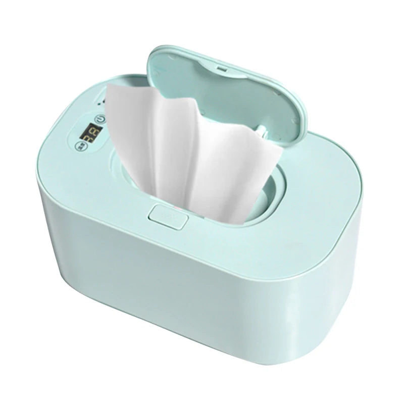 Chauffe-lingettes avec affichage numérique pour bébé, grande capacité, distributeur USB 62, chauffage à température réglable