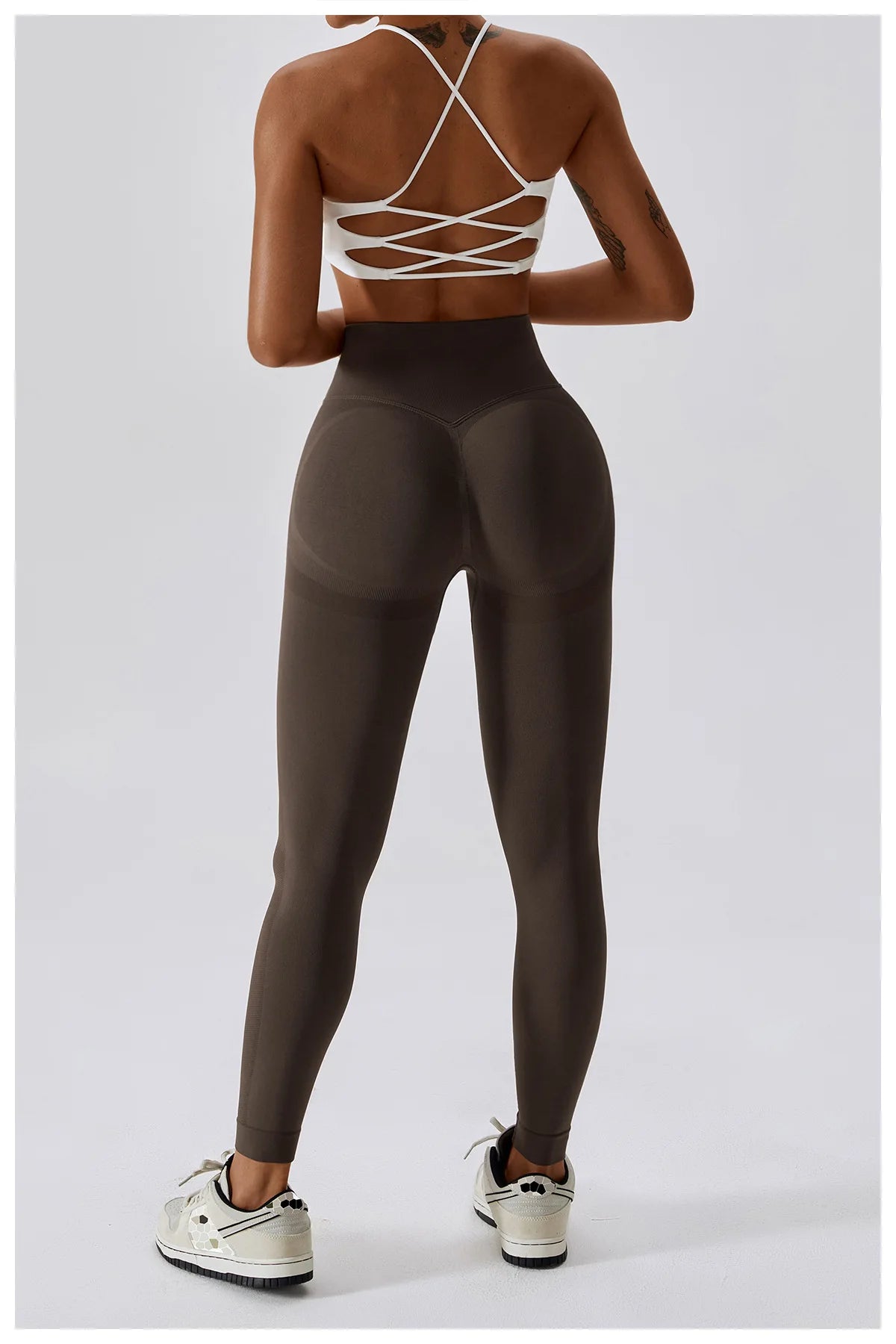 Leggings de Yoga femmes Fitness course taille haute pantalon mince Push Up Sport Scrunch fesses Legging gymnastique athlétique Jogging entraînement femme