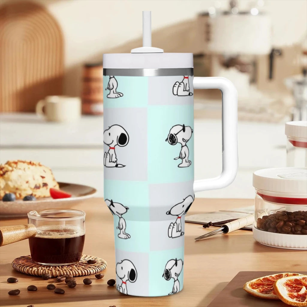 304 Stainless Steel Travel Cups for Car, Water Bottle, Tumbler, SnoAmendments, 40oz, 1200ml