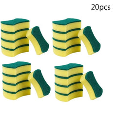 20/30 pièces éponge à vaisselle cuisine Nano émeri magique propre frotter Pot rouille taches focales éponge enlevant Kit brosse de nettoyage éponges