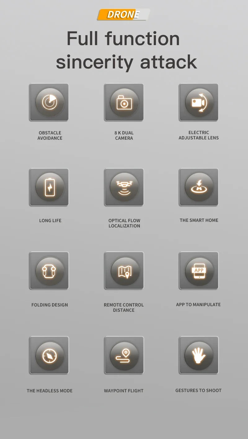 Xiaomi P15 Drone 4K Professional Camera 8K GPS HD Aerial Photography Dual Omnidirectional Camera Obstacle Avoidance Drone