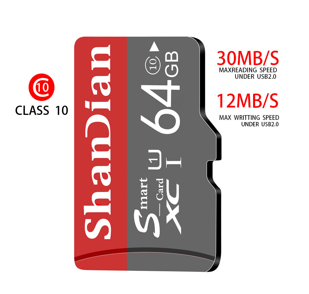 Carte SD intelligente originale 64 go classe 10 carte mémoire Smart SD 16 go 32 go carte TF intelligente pour Smartphone tablette PC