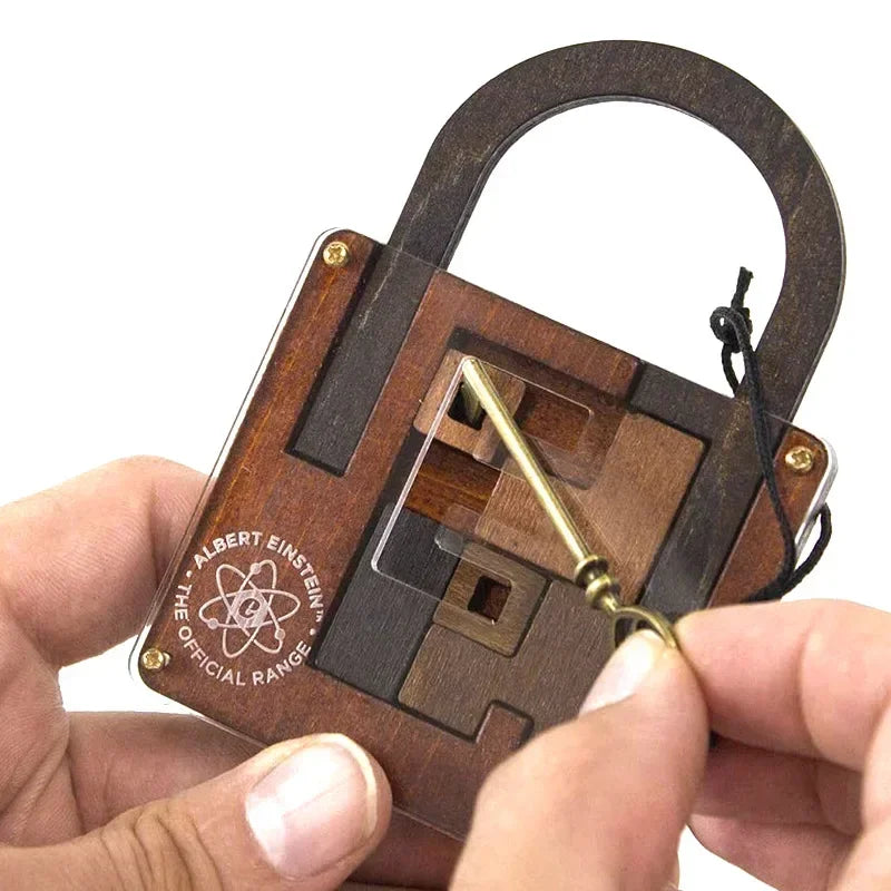 Jeu de puzzle casse-tête en bois classique et stimulant, jouet de défi avec verrouillage du qi parfait, cadeau pour le développement cognitif des enfants