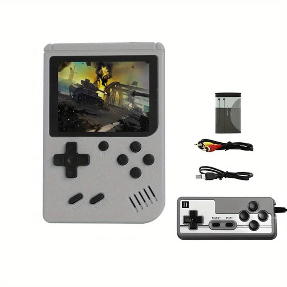 Console de jeu vidéo rétro avec écran Lcd de 2.4 pouces, 400 pouces, Portable, cadeau de noël