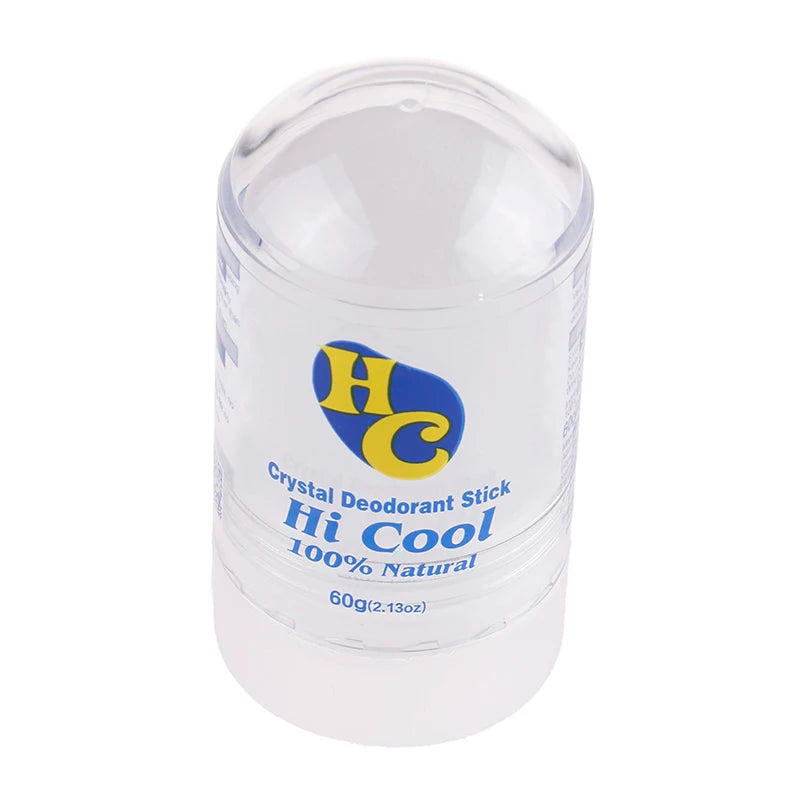Bâton de déodorants 100% naturels, 60g, cristal d'aluminium, bâton déodorant, élimination des aisselles