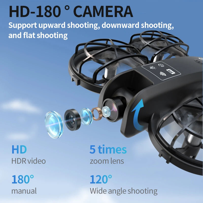 Nouveau Drone K100 MAX 8K 5KM flux optique professionnel HD double caméra évitement d'obstacles photographie aérienne quadrirotor jouets cadeaux