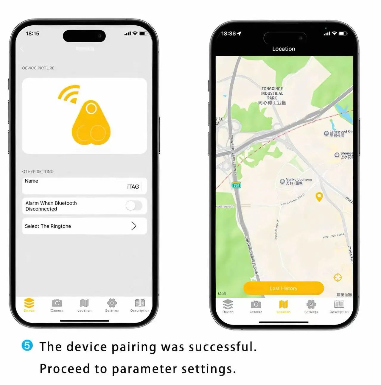 Localisateur intelligent de clé de traqueur de téléphone Airtag APP recherche avec alarme localisation en temps réel traqueur de positionnement pour enfants localisateur d'animaux de compagnie