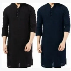 Abaya-Robe à manches longues pour hommes, chemise islamique, caftan élégant, pakistanais, vêtements indiens, Eid musulman, S-5XL