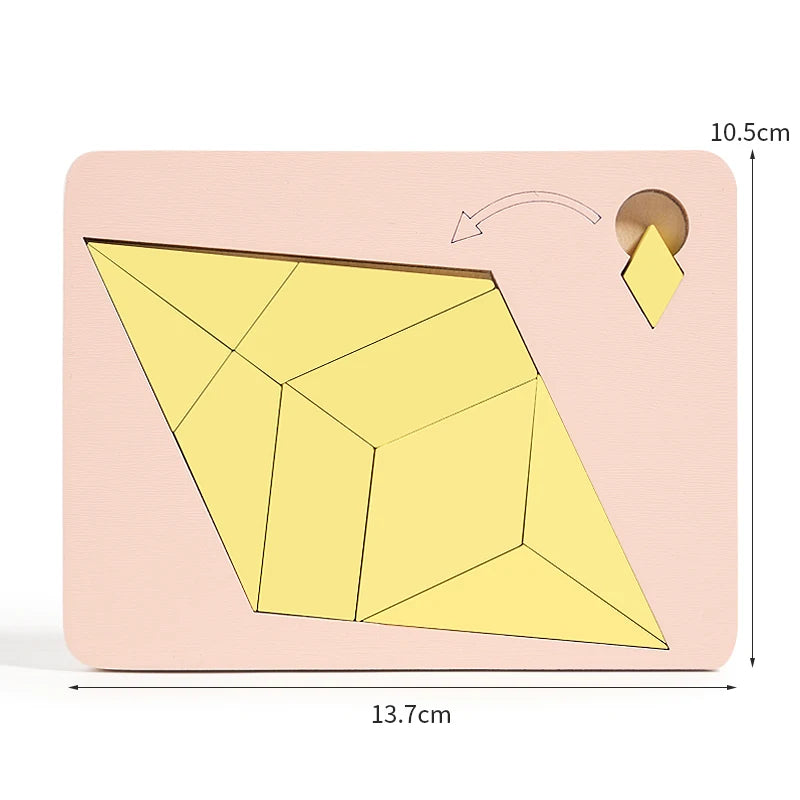Puzzles géométriques en bois défi Impossible combustion du cerveau décompression qi esprit casse-tête pour adultes enfants