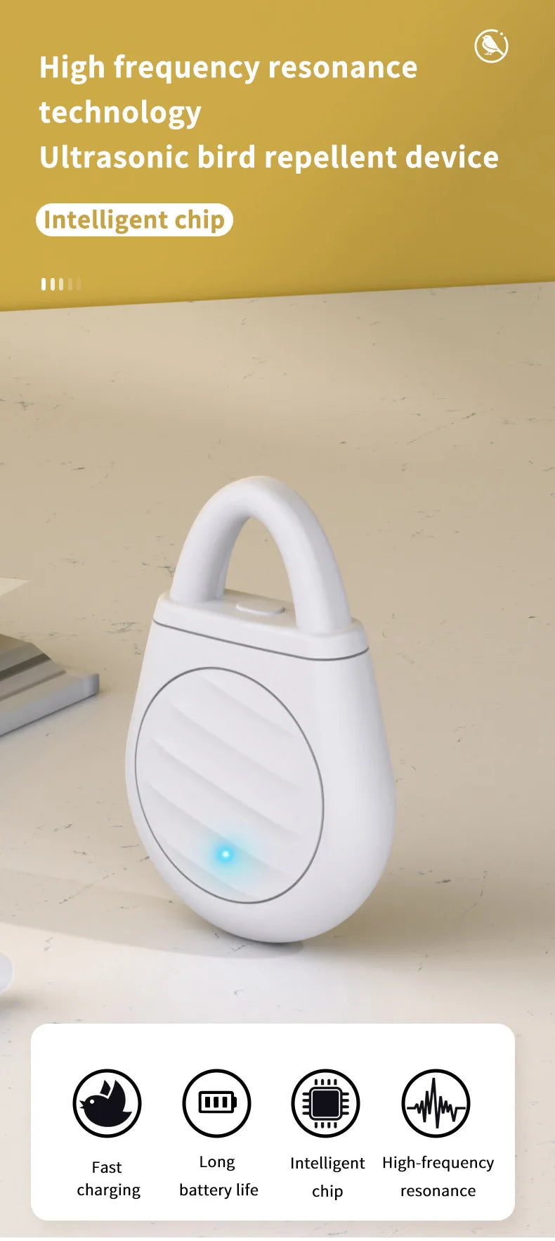 Répulsif ultrasonique pour tiques et puces, Rechargeable, Anti-moustiques, Parasite, outils de Protection pour personnes, chats, chiens, utilisation en extérieur et en intérieur, nouveau