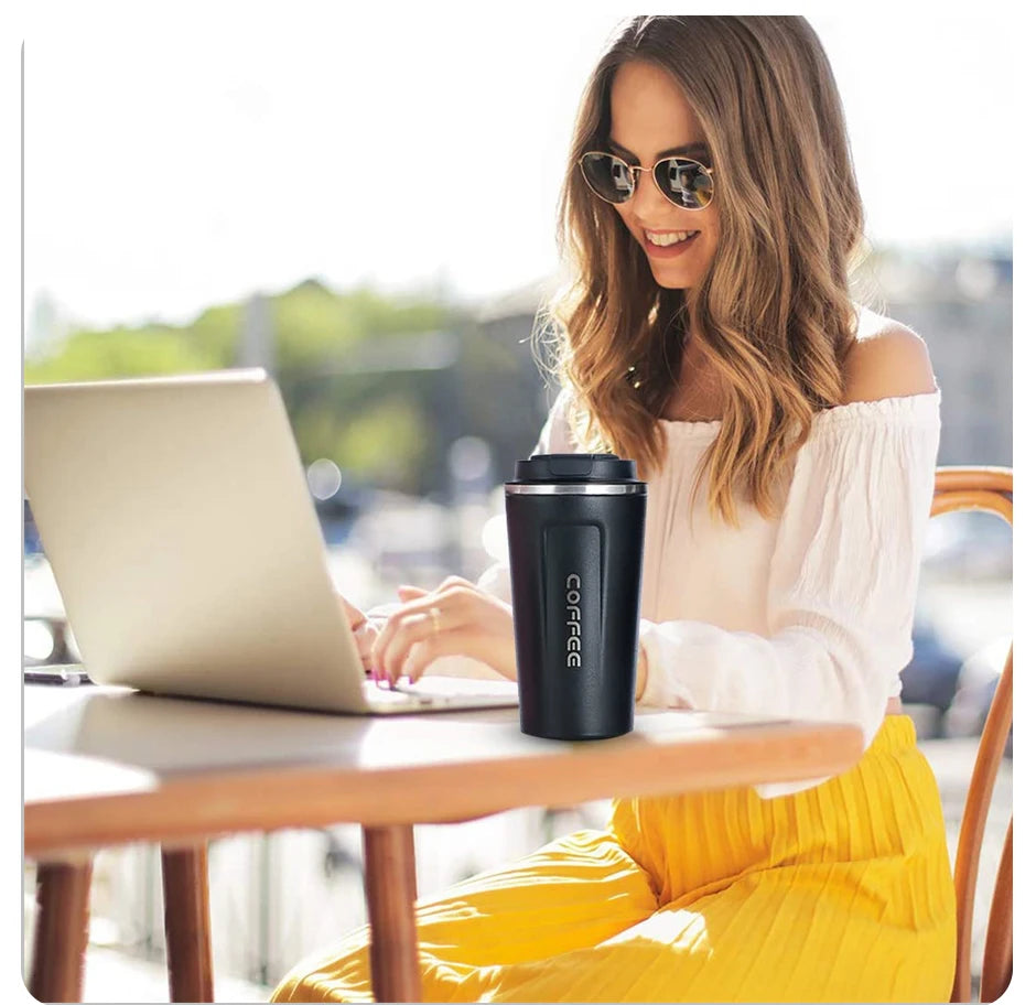Tasse thermos intelligente en acier inoxydable avec affichage intelligent de la température, gobelet à café portable, tasse de voyage, 380ml, 510ml