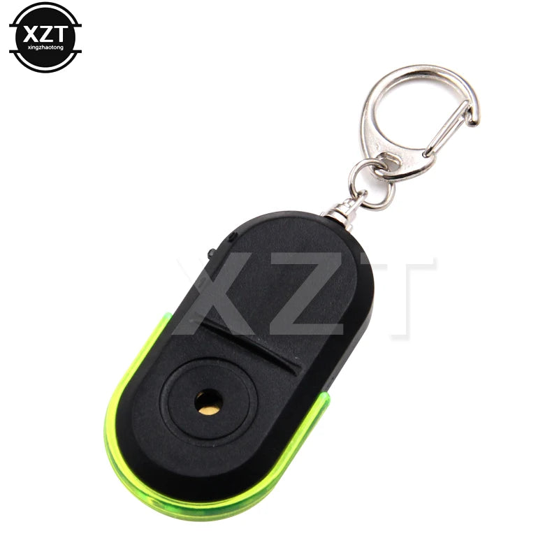 Voiture intelligente Anti-perte alarme portefeuille téléphone clé localisateur porte-clés sifflet son avec lumière LED Mini Anti perte clé détecteur capteur