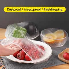 Couvercle alimentaire jetable réutilisable, enveloppe en plastique, couvercles alimentaires élastiques durables pour bols, couvercles d'assiettes élastiques pour sac d'économie de nourriture de cuisine