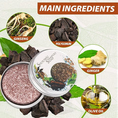 Polygonum savon cheveux assombrissant shampooing barre femmes hommes cheveux solide gingembre shampooing savon blanchissant différents Styles de barre de savon cheveux