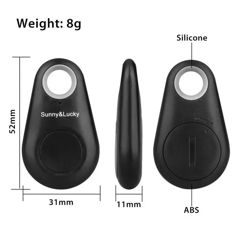 Mini traqueur GPS Bluetooth pour animaux de compagnie et enfants, localisateur de voiture, dispositif d'alarme de prévention des pertes, traqueur de positionnement universel, accessoires de voiture